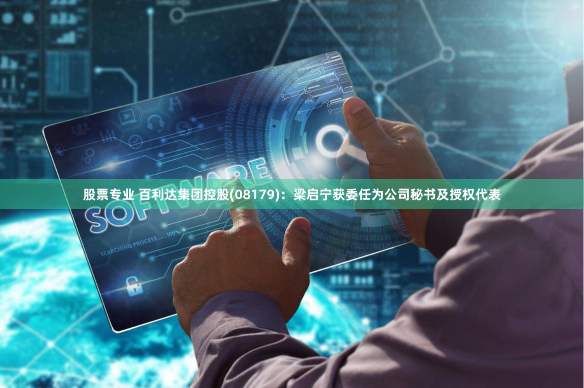 股票专业 百利达集团控股(08179)：梁启宁获委任为公司秘书及授权代表