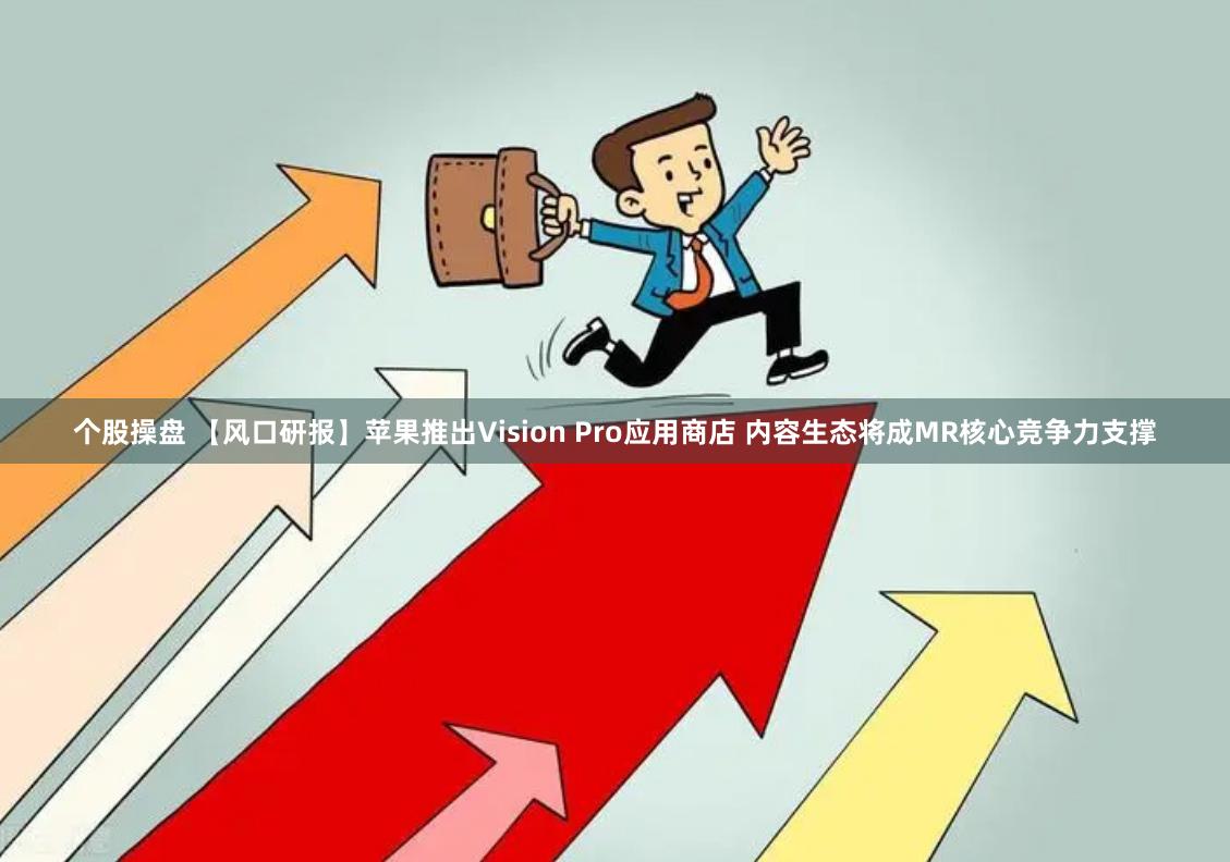 个股操盘 【风口研报】苹果推出Vision Pro应用商店 内容生态将成MR核心竞争力支撑