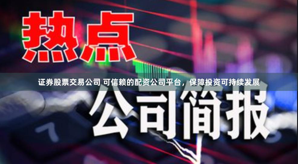 证券股票交易公司 可信赖的配资公司平台，保障投资可持续发展